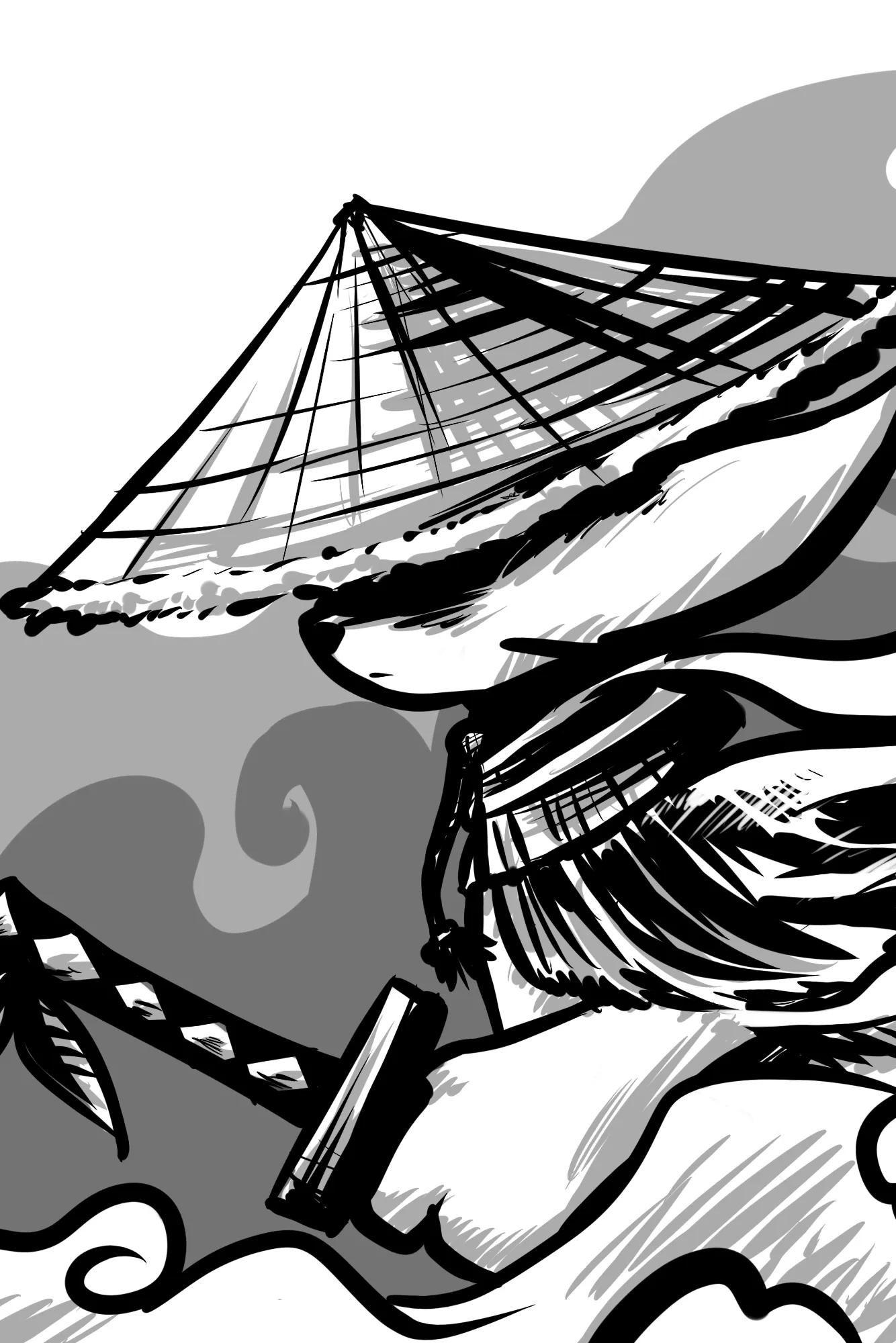 Artwork of Kuebiko
